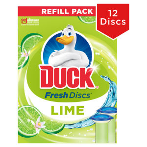Toilet Cleaner Fresh Discs Duo Refills Lime 72ml