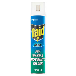 Raid Fly Wasp & Mosquito Killer with Eucalyptus Aroma Oil