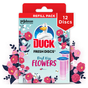 Toilet Fresh Disc Refills First Kiss Flowers Duo 2x36ml