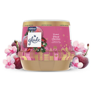 Glade Bathroom Gel Air Freshener Floral Cherries 180g