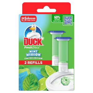 Duck Fresh Discs Toilet Cleaner Refills - Marine 2 x 36ml