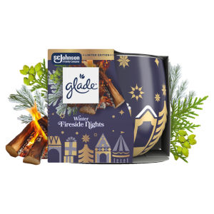 Festive Scented Candle, Winter Fireside Nights, 108g