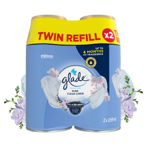Glade Automatic Spray Air Freshener Twin Refills Relaxing Zen 2x269ml