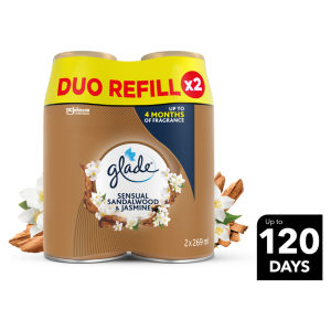Automatic Spray Twin Refill Air Freshener Sandalwood & Jasmine 2x269ml