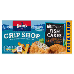 Chip Shop 2 Extra Large Fish Cakes 210g