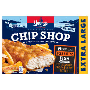 Young's Chip Shop Extra Large Beer Batter Fish Fillets 300g