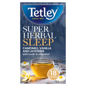 Super Herbal Sleep Camomile, Vanilla and Lavender 18 Tea Bags 27g