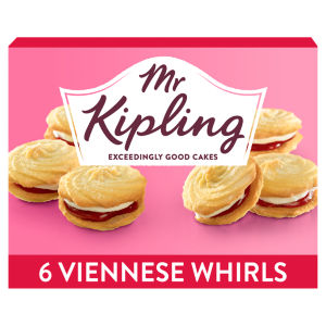 Mr Kipling Viennese Whirls Cakes 6 Pack