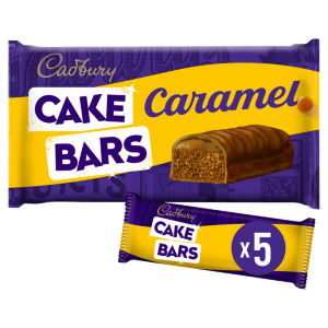 Cadbury Caramel Chocolate Cake Bars 5 pack