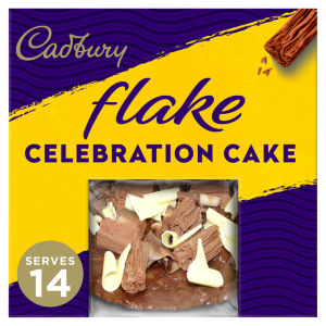 Cadbury Flake Chocolate Celebration Cake