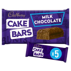 Milk Chocolate Cake Bars 5 Pack