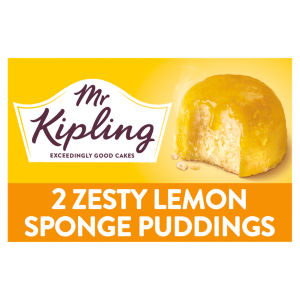 Mr Kipling Lemon Sponge Pudding Cake Dessert 2x95g