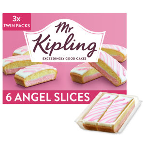 Mr Kipling Angel Cake Slices 6 Pack
