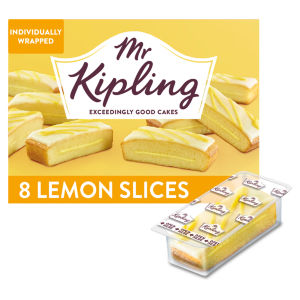 Mr Kipling Lemon Cake Slices 8 Pack