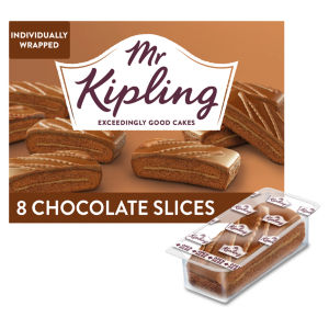 Mr Kipling Milk Chocolate Cake Slices 8 Pack
