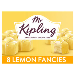 Mr Kipling Lemon French Fancies Cake 8 pack