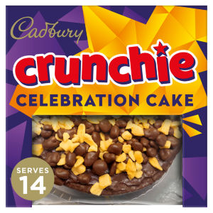 Cadbury Crunchie Celebration Chocolate Cake
