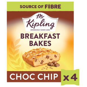 Mr Kipling Breakfast Bakes Chocolate Chip Snack Cakes 4 pack