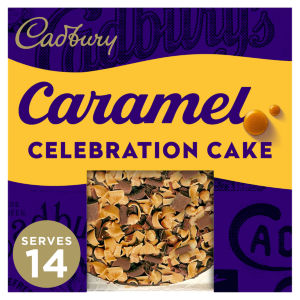 Cadbury Caramel Chocolate Celebration Cake