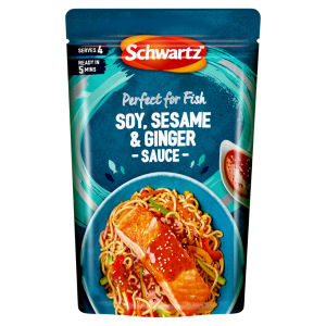 Schwartz Dark Soy, Sesame & Ginger Sauce for Fish