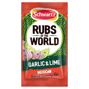 Rubs of the World Garlic & Lime Mexican Inspired Seasoning Rub 24g