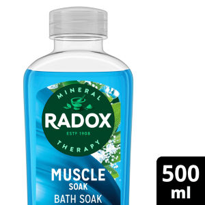Radox Muscle Soak Bath Soak Bubble Bath 500ml