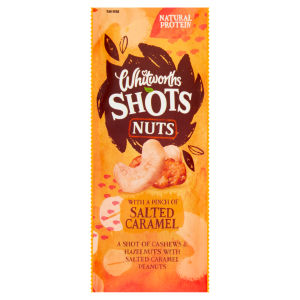 Shots Nuts with a Pinch of Salted Caramel 25g