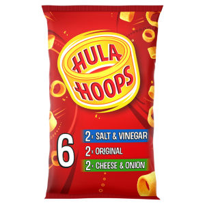 Hula Hoops Variety Multipack Crisps 6x24g