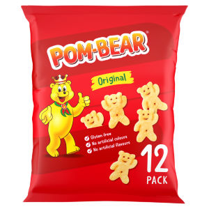 Pom-Bear Original Multipack Crisps 12 Pack