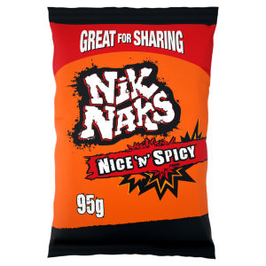 Nik Naks Nice N Spicy Sharing Crisps 95g