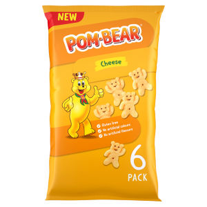 Pom-Bear Cheese Multipack Crisps 6x13g