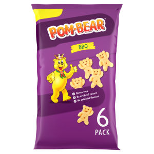 Pom-Bear BBQ Multipack Crisps 6x13g