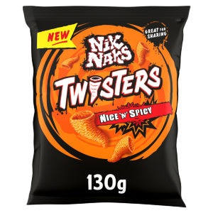 Twisters Tangy 'N' Cheesy Sharing Crisps 130g