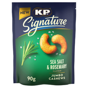KP Signature Sea Salt and Rosemary Cashew Nuts