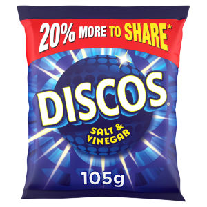 Discos Salt & Vinegar Sharing Crisps