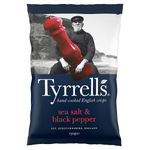 Tyrrells Sea Salt & Black Pepper