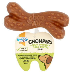 Chompers Dental Bone Chew Dog Treat 60g