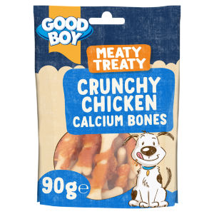 Meaty Treaty Crunchy Chicken Calcium Bones 90g