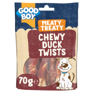 Meaty Treaty Chew Duck Twisters 70g
