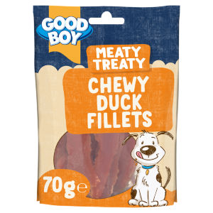 Meaty Treaty Chewy Duck Fillets 70g
