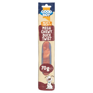 Meaty Treaty Mega Chewy Duck Twist 70g