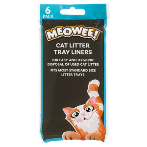 6 Cat Litter Tray Liners