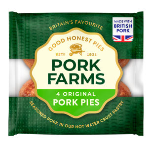 Pork Farms Original Pork Pies 4 Pack