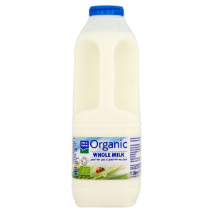 Organic Fresh Whole British Milk 1 Litre