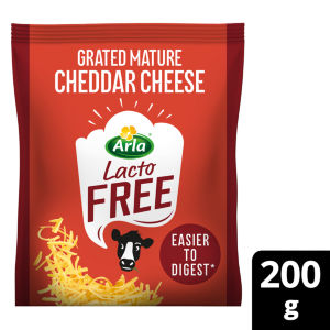 Arla Lactofree Grated Mature Cheddar Cheese 200g