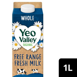 Yeo Valley Organic Free Range Whole Milk 1L