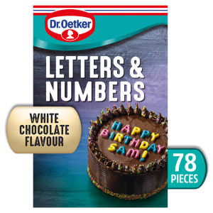 Dr Oetker Letters&Number Colour 40G