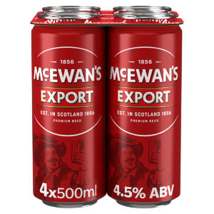 McEwan's Export Premium Ale Beer Cans
