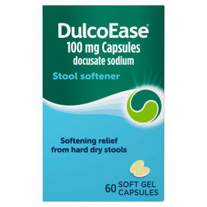 Dulcoease Constipation Relief Laxative Capsules x60