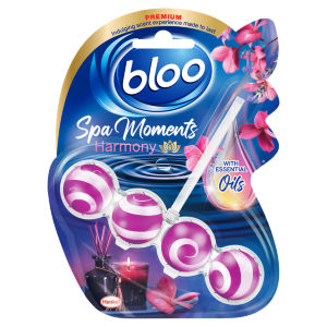 Bloo Colour Active+ Bleach Toilet Rim Block 50g